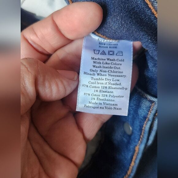 Everlane The Authentic Stretch High Rise Skinny Jeans Size 26 - Picture 7 of 13